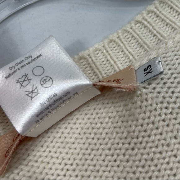 Mara Hoffman Runway Mirrored Camel Head Crewneck Alpaca Blend Sweater XS Rare - Picture 11 of 16